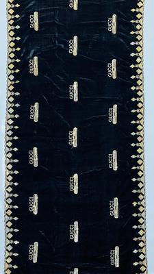 Luxurious Maroon Velvet Embroidered Shawl - Elegant Fashion Statement