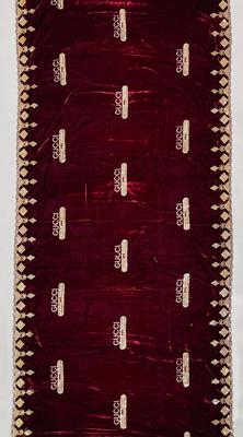 Luxurious Maroon Velvet Embroidered Shawl - Elegant Fashion Statement