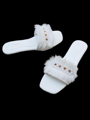 Stylish Women's Casual PVC Flats - Available in 6 Sizes (6 Pcs)