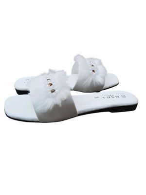 Stylish Women's Casual PVC Flats - Available in 6 Sizes (6 Pcs)