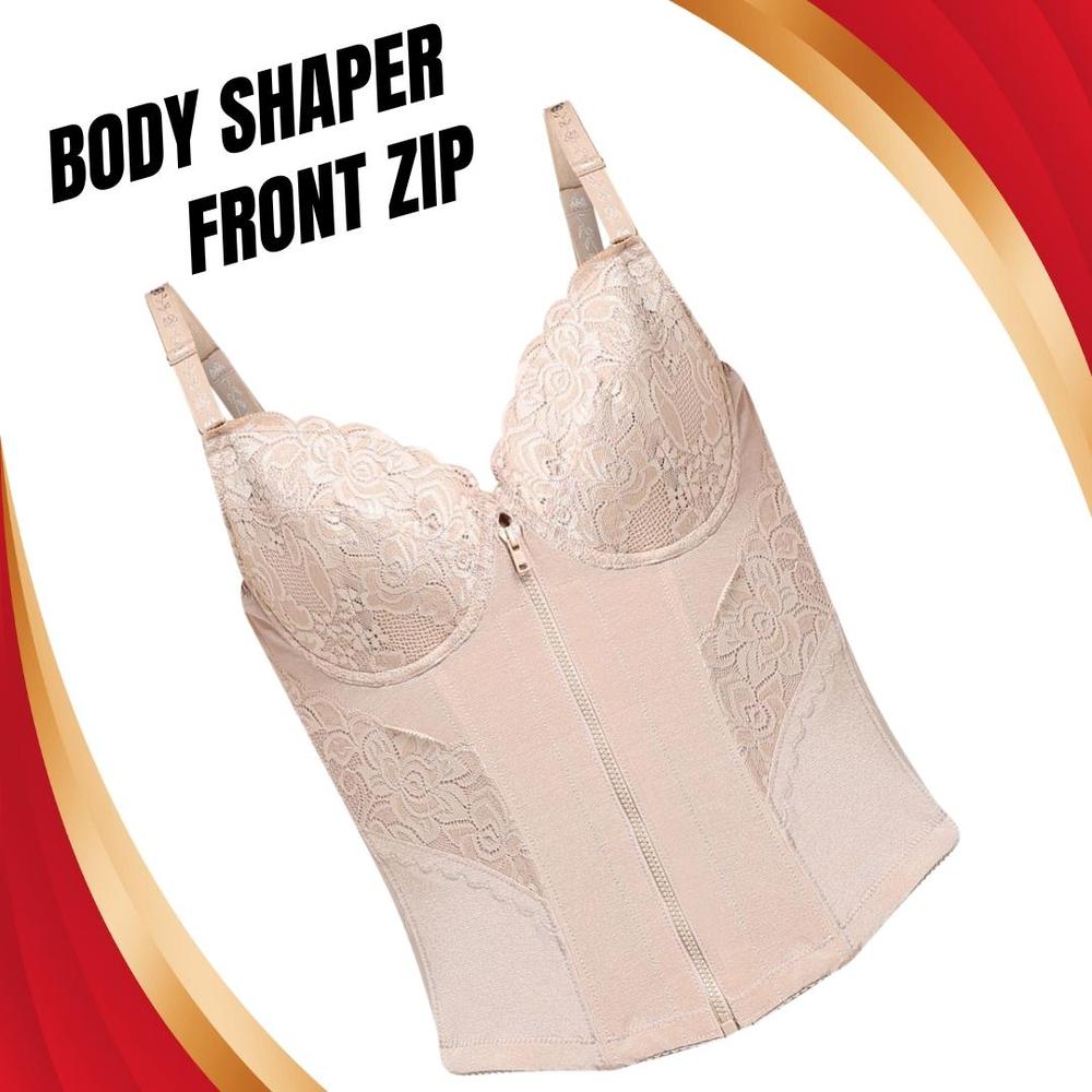 Front Zip Body Shaper